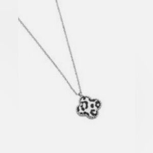 Park Lane Leopard Elegant Silver Pendant Necklace